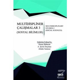 Sosyal Bilimler - Multidispliner Çalışmalar 3 - Kolektif