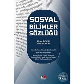 SOSYAL BILIMLER SÖZLÜĞÜ - ÖMER DEMIR; MUSTAFA ACAR