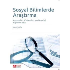 Sosyal Bilimlerde Araştırma - Pegem Akademi Yayıncılık