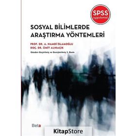 SOSYAL BILIMLERDE ARAŞTIRMA YÖNTEMLERİ SPSS UYGULAMALARI - KOLEKTIF
