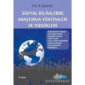 SOSYAL BILIMLERDE ARAŞTIRMA YÖNTEMLERI VE TEKNIKLERI - AYSEL AZIZ