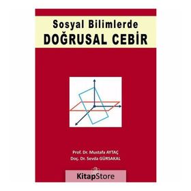 Sosyal Bilimlerde Doğrusal Cebir - Kolektif