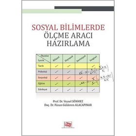 Sosyal Bilimlerde Ölçme Aracı Hazırlama - Veysel Sönmez