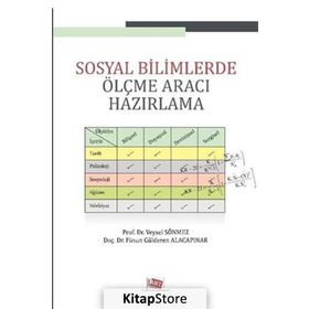 Sosyal Bilimlerde Ölçme Aracı Hazırlama - Veysel Sönmez