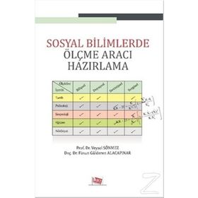Sosyal Bilimlerde Ölçme Aracı Hazırlama - Veysel Sönmez