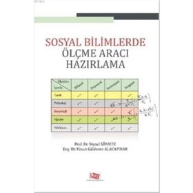 Sosyal Bilimlerde Ölçme Aracı Hazırlama - Veysel Sönmez