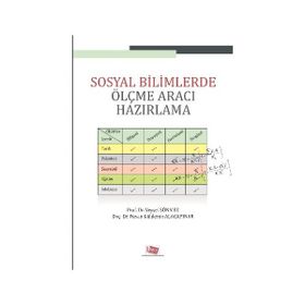 Sosyal Bilimlerde Ölçme Aracı Hazırlama - Veysel Sönmez
