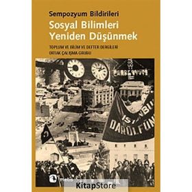 SOSYAL BILIMLERI YENIDEN DÜŞÜNMEK - KOLEKTIF