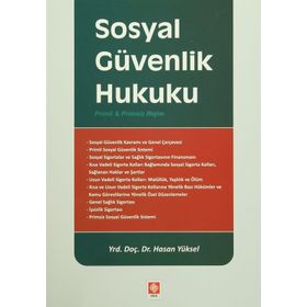 Sosyal Güvenlik Hukuku - Hasan Yüksel