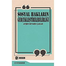 Sosyal Hakların Gerçekleştirilebilirliği - Ayşen Seymen Çakar