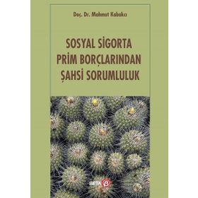 Sosyal Sigorta Prim Borçlarından Şahsi Sorumluluk Beta Yayınları