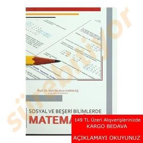 Sosyal ve Beşeri Bilimlerde Matematik - 2 - Halil İbrahim Karakaş