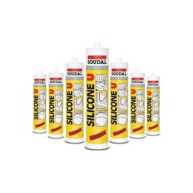 Soudal 1757 280gr 30 Adet Şeffaf Silikon