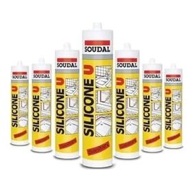 Soudal 1757 280gr 30 Adet Şeffaf Silikon