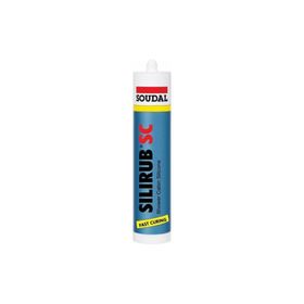 Soudal 280 ml Şeffaf Silibrub Sc Duşakabin Silikon