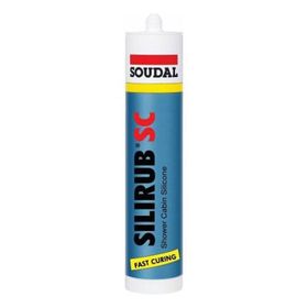 Soudal 280 ml Şeffaf Silibrub Sc Duşakabin Silikon