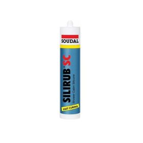 Soudal 280 ml Silirub SC Duşakabin Silikonu