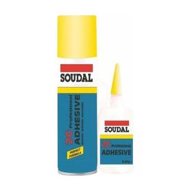 Soudal 2c MDF 200 ml 50 gr Hızlı Yapıştırıcı