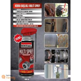 Soudal 400 ml Multi Sprey 8 Ürün 1 Arada Yağlayıcı