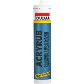 Soudal Acryrub 310 ml Bronz Silikonize Mastik
