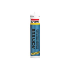 Soudal Acryrub 310 ml Bronz Silikonize Mastik