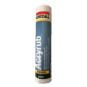 Soudal Acryrub 500 gr Silikonize Akrilik Mastik