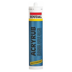 Soudal Acryrub 500 gr Silikonize Akrilik Mastik