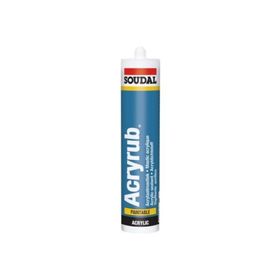 Soudal Acryrub Silikonize Antrasit Gri 500 gr Mastik