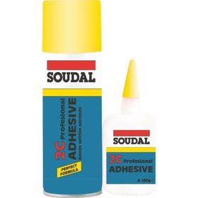 Soudal Adhesive 400 ml 100 gr Hızlı Yapıştırıcı