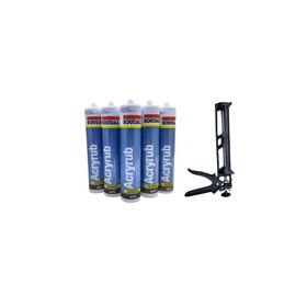Soudal Akrilik Silikonize 5x500 gr Gri Mastik