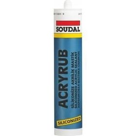 Soudal Altın Meşe 500 gr Silikonize Akrilik Mastik