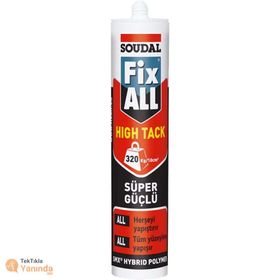 Soudal Beyaz 290 ml Fix All Korniş Yapıştırıcı Montaj Silikonu
