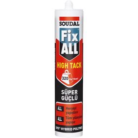Soudal Beyaz 290 ml Fix All Korniş Yapıştırıcı Montaj Silikonu