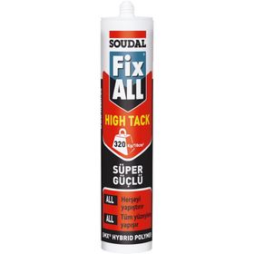 Soudal Beyaz 290 ml Fix All Korniş Yapıştırıcı Montaj Silikonu
