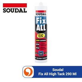 Soudal Beyaz 290 ml Fix All Korniş Yapıştırıcı Montaj Silikonu
