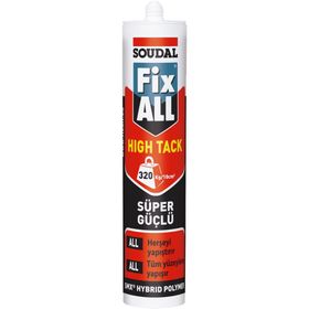 Soudal Beyaz 290 ml Fix All Korniş Yapıştırıcı Montaj Silikonu