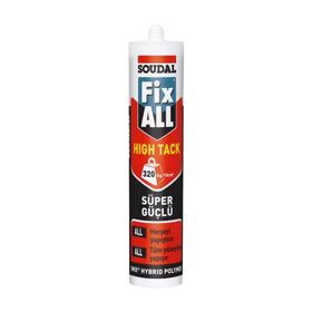 Soudal Beyaz 290 ml Fix All Korniş Yapıştırıcı Montaj Silikonu