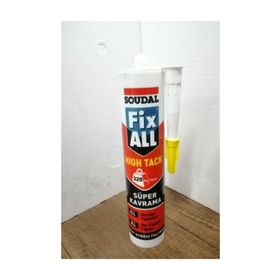 Soudal Beyaz 290 ml Fix All Korniş Yapıştırıcı Montaj Silikonu