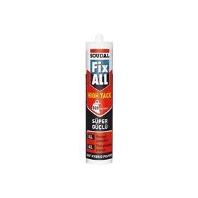 Soudal Beyaz 290 ml Fix All Korniş Yapıştırıcı Montaj Silikonu