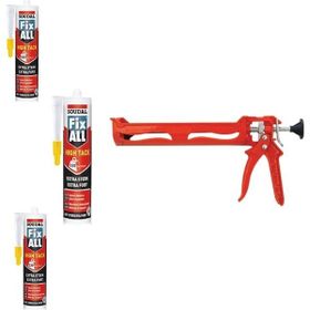 Soudal Fix All High Tack Beyaz 290 ml Plastik Silikon Tabancası