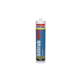Soudal Silirub NO5-HE Nötr 300 ml Beyaz Dış Cephe Silikonu