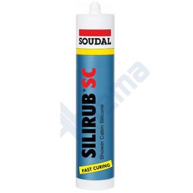 Soudal Silirub SC Şeffaf 310 ml Duşakabin Silikonu