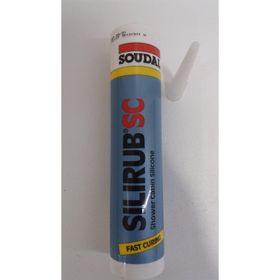 Soudal Silirub SC Şeffaf 310 ml Duşakabin Silikonu