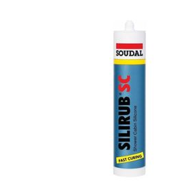 Soudal Silirub SC Şeffaf 310 ml Duşakabin Silikonu