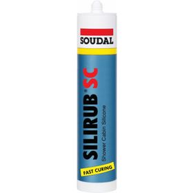 Soudal Silirub SC Şeffaf 310 ml Duşakabin Silikonu