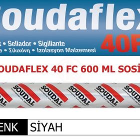 Soudal Soudaflex 40FC Siyah 600 ml Sosis