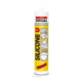 Soudal U 280 gr Beyaz Silikon