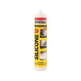 Soudal U 280 gr Beyaz Silikon