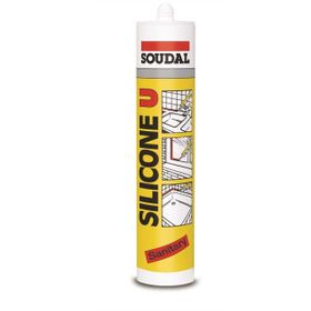 Soudal U 280 gr Beyaz Silikon
