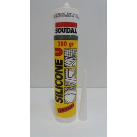 Soudal U 280 gr Beyaz Silikon
